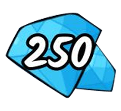 250 dimonds